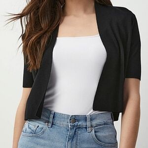 S • Penmans • Black Knit Bolero